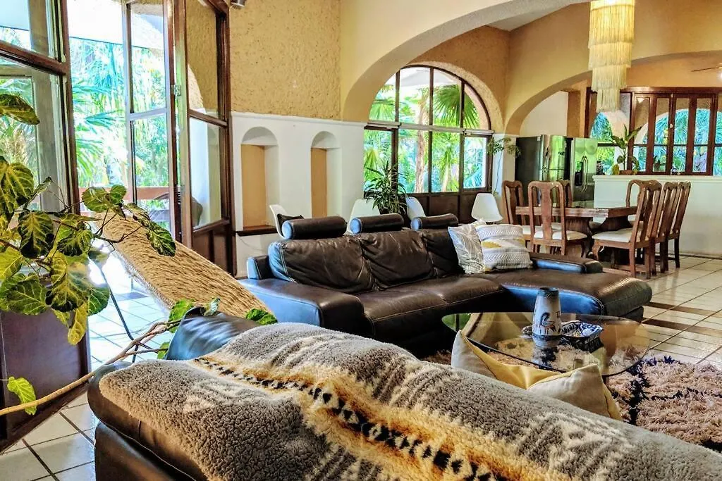 Steps To Ocean Huge Beach Villa Private Pool In Exclusive Fase 1 Playacar Playa del Carmen