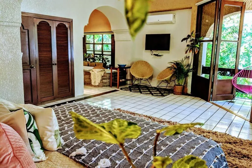 Steps To Ocean Huge Beach Villa Private Pool In Exclusive Fase 1 Playacar Playa del Carmen Messico